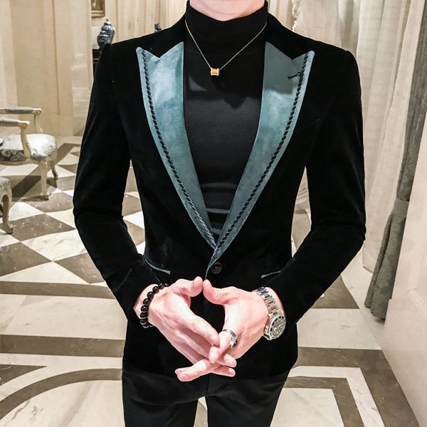 loldeal men's floral party dress suit stylish dinner jacket wedding blazer prom tuxedo, White;black
loldeal men's floral party dress suit stylish dinner jacket wedding blazer prom tuxedo, White;black