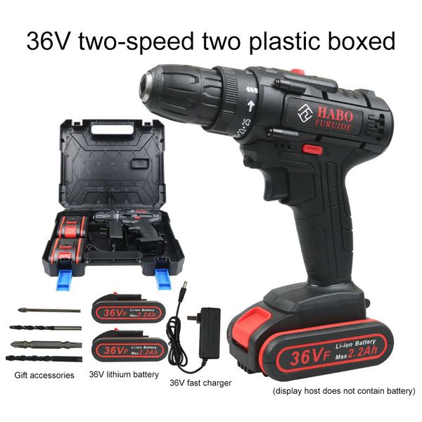 25v 36v electric screwdriver with 2 lithium battery cordless electric drill power tools multifunctional 2 speed screwdriver
25v 36v electric screwdriver with 2 lithium battery cordless electric drill power tools multifunctional 2 speed screwdriver