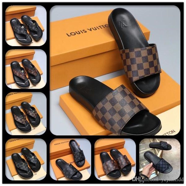 men women sandals shoes luxuries slide summer wide flat slippery sandals slipper flip flop flower box size 38-46, Black
men women sandals shoes luxuries slide summer wide flat slippery sandals slipper flip flop flower box size 38-46, Black