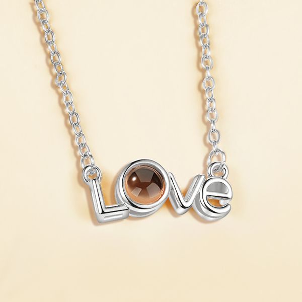 new 100 languages i love you pendant necklace for women love memory wedding necklace choker gift for girls lovers, Silver
new 100 languages i love you pendant necklace for women love memory wedding necklace choker gift for girls lovers, Silver