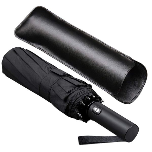 promotion 12 ribs windproof travel umbrella with teflon canopy, lengthened handle with auto open close button, compact protec
promotion 12 ribs windproof travel umbrella with teflon canopy, lengthened handle with auto open close button, compact protec
