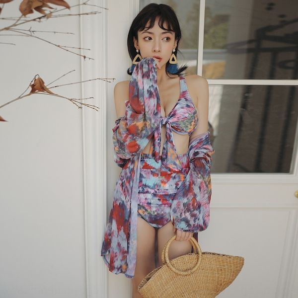 japanese and swim korean bikini three-piece suit sweet dizzy dyed spring holiday swimsuit female, Black
japanese and swim korean bikini three-piece suit sweet dizzy dyed spring holiday swimsuit female, Black