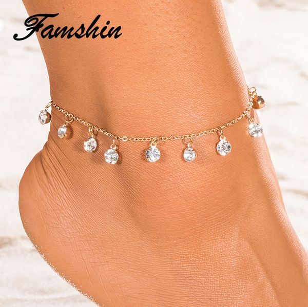 famshin 2018 new vintage fashion crystal anklets drop gold silver color anklet gift for women girl chain bracelet foot jewelry, Red;blue
famshin 2018 new vintage fashion crystal anklets drop gold silver color anklet gift for women girl chain bracelet foot jewelry, Red;blue
