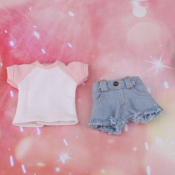 1/6 прекрасные куклы одежда outfit кукла футболка denim шорты для 12 «» blythe doll dress up одежда аксессуары детские игрушки
1/6 прекрасные куклы одежда outfit кукла футболка denim шорты для 12 «» blythe doll dress up одежда аксессуары детские игрушки