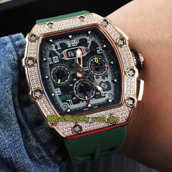 luxry 12 color rm11-03rg skeleton big date dial automatic rm 11-03 mens watch rose gold diamond case green rubber strap gents sport watches, Slivery;brown
luxry 12 color rm11-03rg skeleton big date dial automatic rm 11-03 mens watch rose gold diamond case green rubber strap gents sport watches, Slivery;brown
