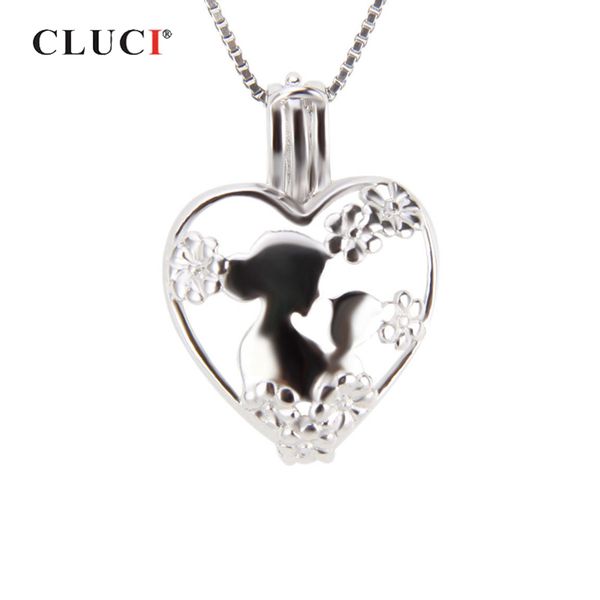 cluci real silver 925 love heart shaped charms pendant 925 sterling silver women cage pendant jewelry pearl locket gift for mom
cluci real silver 925 love heart shaped charms pendant 925 sterling silver women cage pendant jewelry pearl locket gift for mom