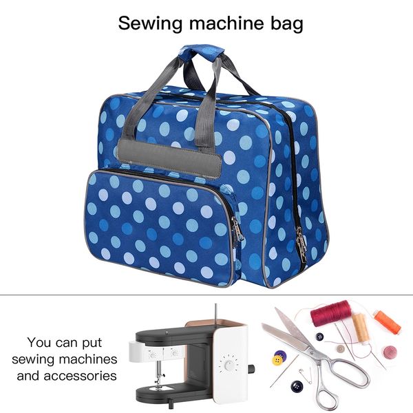 sewing machine bag large capacity dot pattern fashion useful storage bags oxford cloth home use assorted tote multi-functional other hand to
sewing machine bag large capacity dot pattern fashion useful storage bags oxford cloth home use assorted tote multi-functional other hand to