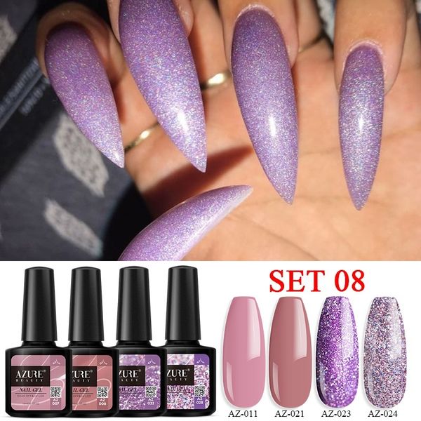 beauty 4pcs/lot gel nail polish semi permanent sequins nail art led gel varnish soak off shiny glitter polish kit, Red;pink
beauty 4pcs/lot gel nail polish semi permanent sequins nail art led gel varnish soak off shiny glitter polish kit, Red;pink