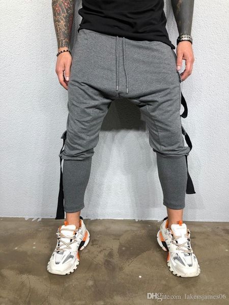 homme clothing sports style straight casual apparel mens fashion designer casual pants solid color pocket drawstring, Black
homme clothing sports style straight casual apparel mens fashion designer casual pants solid color pocket drawstring, Black