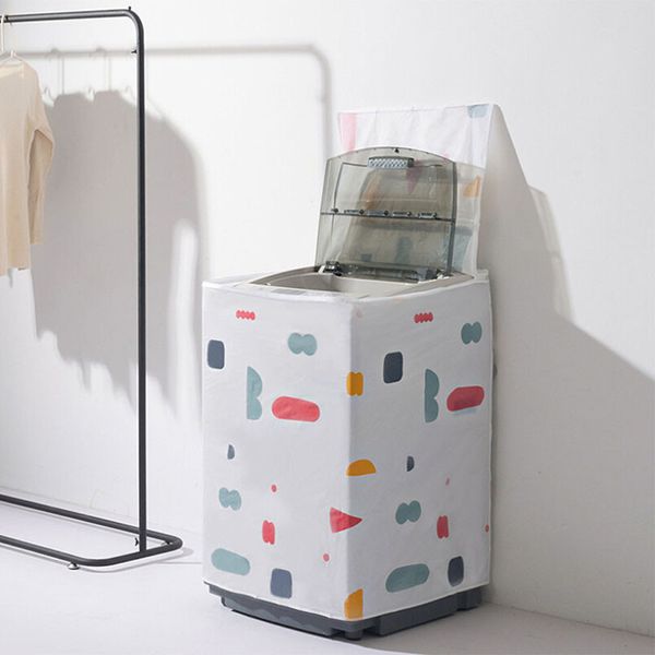 floral geometric clamshell zipper thickened peva printing waterproof drum washing machine dust cover washing machine cover
floral geometric clamshell zipper thickened peva printing waterproof drum washing machine dust cover washing machine cover