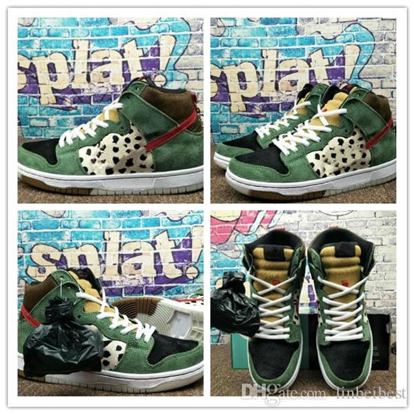 2019 new arrive sb dunk high dog walker basketball shoes for mens black green trainers designer brand sport sneakers size 36-45
2019 new arrive sb dunk high dog walker basketball shoes for mens black green trainers designer brand sport sneakers size 36-45