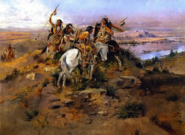 charles marion russell discovering lewis and clark home wall art handpainted &hd print oil painting on canvas wall art canvas pictures 0827
charles marion russell discovering lewis and clark home wall art handpainted &hd print oil painting on canvas wall art canvas pictures 0827