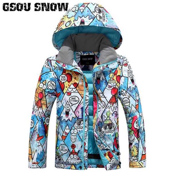 2018 gsou snow boys ski jacket thermal clothing kids snowboard jacket windproof waterproof outdoor sport wear children ski coat
2018 gsou snow boys ski jacket thermal clothing kids snowboard jacket windproof waterproof outdoor sport wear children ski coat