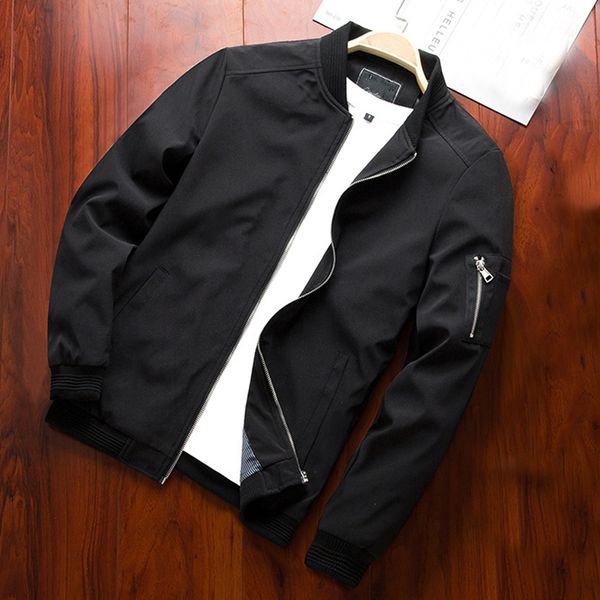 quality bomber solid casual jacket men spring autumn outerwear solid color sportswear mens jackets for male coats s-5xl 6xl 4984, Black;brown
quality bomber solid casual jacket men spring autumn outerwear solid color sportswear mens jackets for male coats s-5xl 6xl 4984, Black;brown