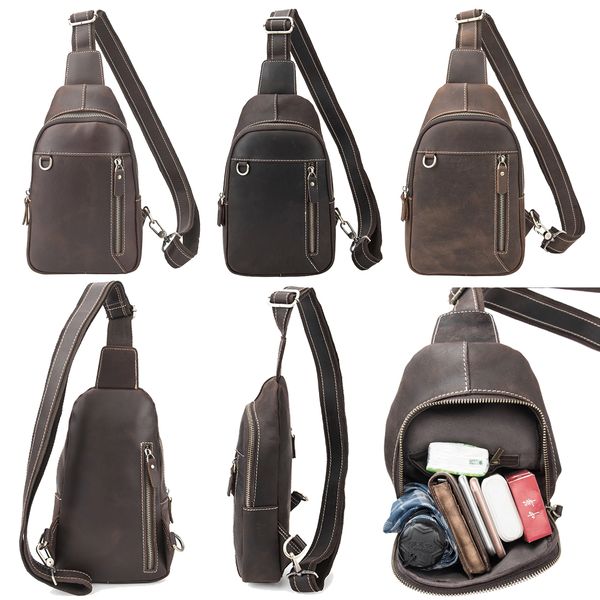 men casual original cow leather chest crossbody bags plain sling satchel shoulder bag travel outdoor pack tote bags zipper organizer bag
men casual original cow leather chest crossbody bags plain sling satchel shoulder bag travel outdoor pack tote bags zipper organizer bag