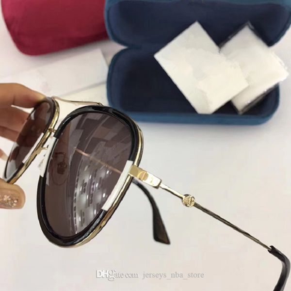 design sunglasses for women 0062 classic summer fashion style metal frame eye glasses eyewear uv protection lens, White;black
design sunglasses for women 0062 classic summer fashion style metal frame eye glasses eyewear uv protection lens, White;black