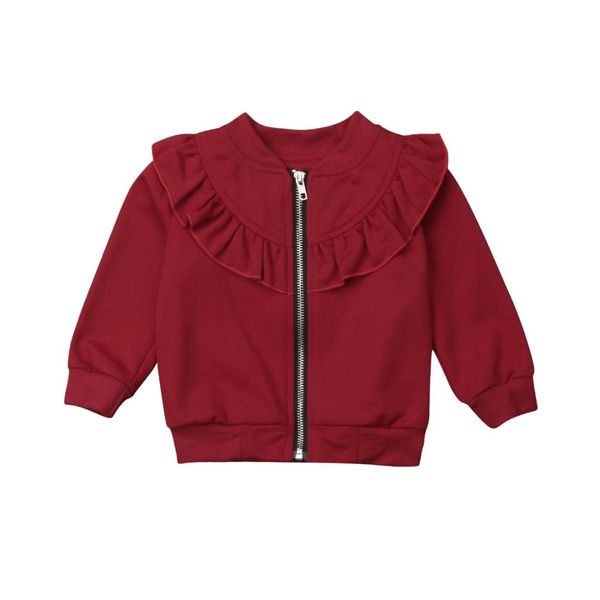 2018 autumn zipper cute coat newborn kids baby girls cotton long sleeve hooded pink red grey solid outerwear coat clothes, Blue;gray 
2018 autumn zipper cute coat newborn kids baby girls cotton long sleeve hooded pink red grey solid outerwear coat clothes, Blue;gray