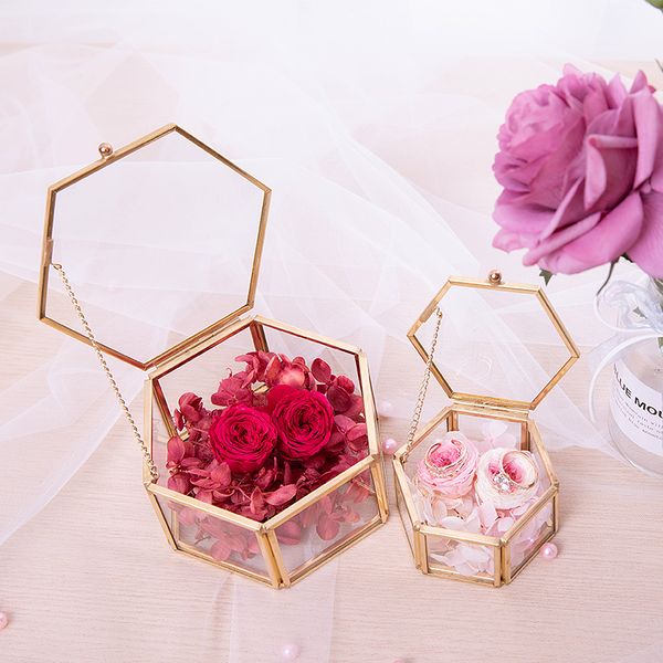 sen eternal flower diy wedding ring box transparent glass gold jewelry anniversary birthday gift storage jewelry box
sen eternal flower diy wedding ring box transparent glass gold jewelry anniversary birthday gift storage jewelry box