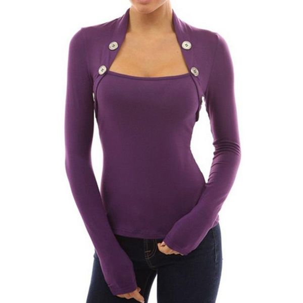 2016 spring fashion women solid color blouse slash neck lady shirts long sleeve work shirts blusas femininas new arrive, White
2016 spring fashion women solid color blouse slash neck lady shirts long sleeve work shirts blusas femininas new arrive, White