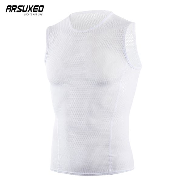 arsuxeo men summer sports vest sleeveless running walking training mesh vest bicycle cycling undershirt quick dry breathable c55, Black
arsuxeo men summer sports vest sleeveless running walking training mesh vest bicycle cycling undershirt quick dry breathable c55, Black