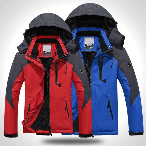 winter jackets windbreaker inner waterproof fleece hooded warm coat hiking camping skiing, Red
winter jackets windbreaker inner waterproof fleece hooded warm coat hiking camping skiing, Red