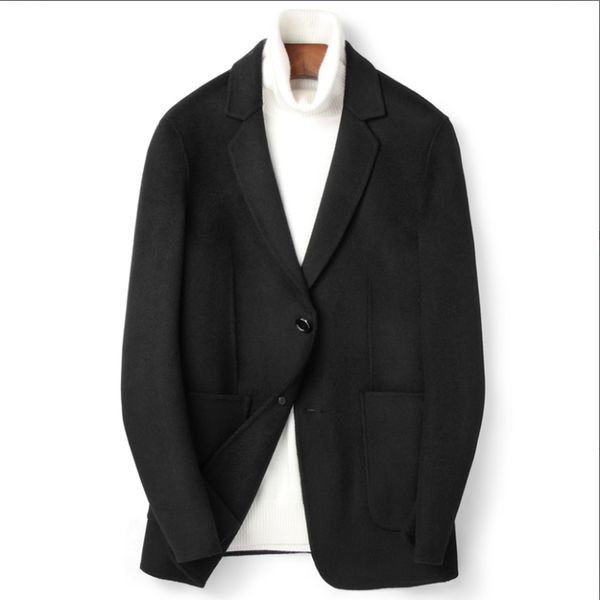 boollili double-sided wool coat men korean woolen jacket spring autumn overcoat mens coats casaco masculino, Black
boollili double-sided wool coat men korean woolen jacket spring autumn overcoat mens coats casaco masculino, Black