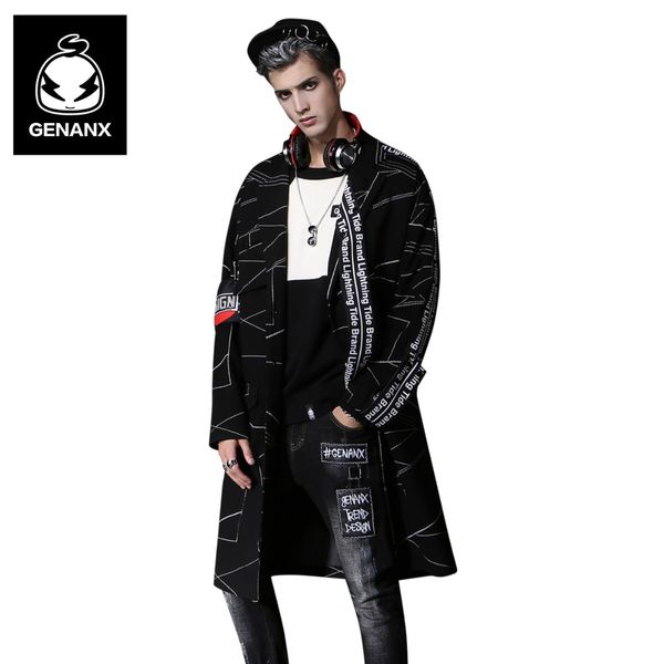 genanx brand long coat men black trench coat mens winter winterbreaker loose clotch turn-down collar trench men, Tan;black
genanx brand long coat men black trench coat mens winter winterbreaker loose clotch turn-down collar trench men, Tan;black