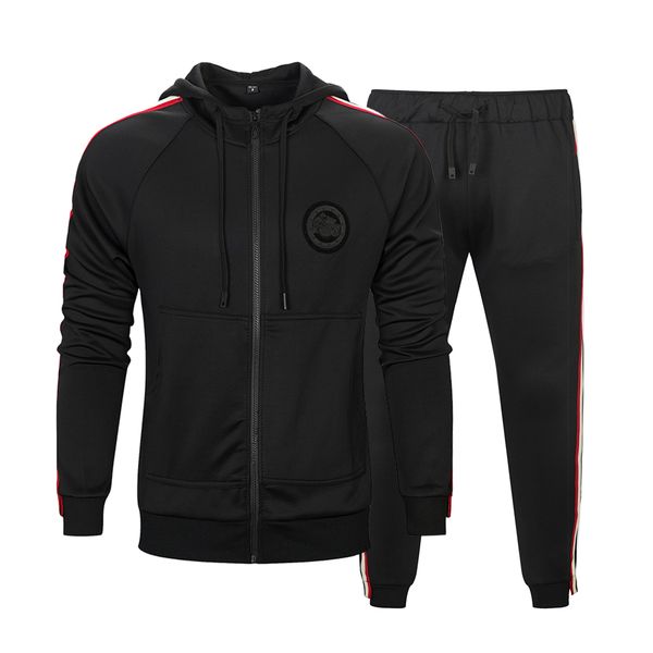 autumn winter men hooded set brand male casual solid zipper tracksuit zipper hooded jacket+sweatpants sets men's sportswear suit, Gray
autumn winter men hooded set brand male casual solid zipper tracksuit zipper hooded jacket+sweatpants sets men's sportswear suit, Gray