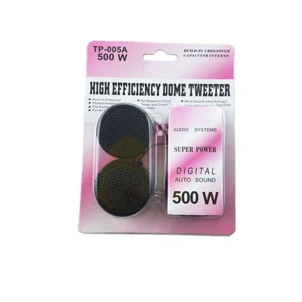 dewtreetali new arrival 2pcs universal 500w car dome tweeter loudspeaker loud speaker super power audio auto sound klaxon tone
dewtreetali new arrival 2pcs universal 500w car dome tweeter loudspeaker loud speaker super power audio auto sound klaxon tone
