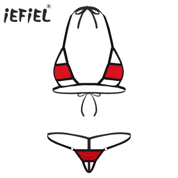 женская нижнее белье комплекты self-рулевую мини микро бикини бюстгальтер top с трусы open промежность трусы женщины sexy ночное белье, Red;black
женская нижнее белье комплекты self-рулевую мини микро бикини бюстгальтер top с трусы open промежность трусы женщины sexy ночное белье, Red;black