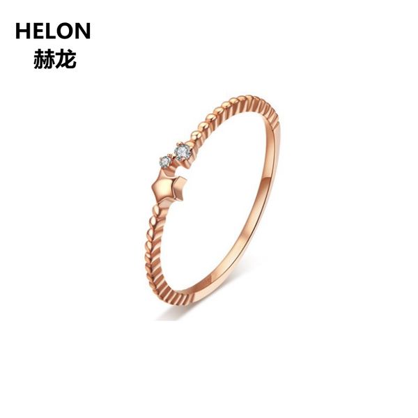solid 14k rose gold women engagement wedding ring natural diamonds band anniversary party fine jewelry cute romantic, Golden;silver
solid 14k rose gold women engagement wedding ring natural diamonds band anniversary party fine jewelry cute romantic, Golden;silver