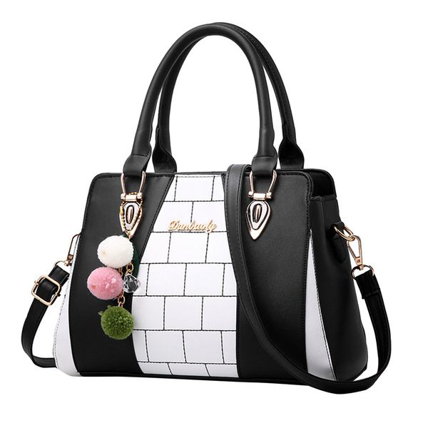 women hairball ornaments totes wall patchwork handbag party purse ladies messenger crossbody shoulder bags mochila feminina
women hairball ornaments totes wall patchwork handbag party purse ladies messenger crossbody shoulder bags mochila feminina