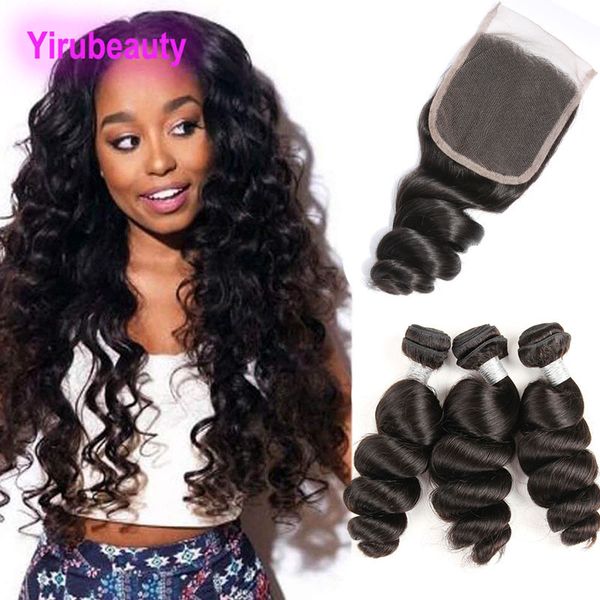 indian virgin human hair 8-28inch double wefts 3 bundles with 4x4 lace closure loose wave bundles with closure middle three part, Black;brown
indian virgin human hair 8-28inch double wefts 3 bundles with 4x4 lace closure loose wave bundles with closure middle three part, Black;brown
