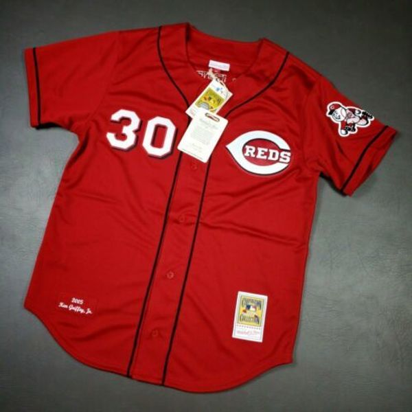100% stitched ken griffey jr mitchell & ness 2005 reds jersey size xs-5xl 52 mens throwbacks basketball jerseys, Gray
100% stitched ken griffey jr mitchell & ness 2005 reds jersey size xs-5xl 52 mens throwbacks basketball jerseys, Gray