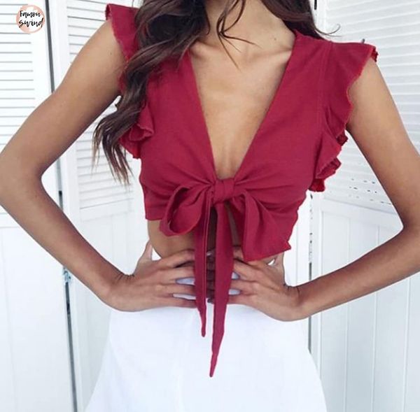 рюшами tank top лук v шеи plus размер женщины pink бинты crop топ женский зеленый камзол фитнес повседневный топ tee, White
рюшами tank top лук v шеи plus размер женщины pink бинты crop топ женский зеленый камзол фитнес повседневный топ tee, White
