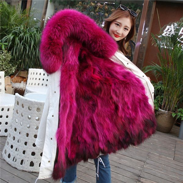 black parka fur coat 2018 long winter jacket women big real fur collar natural raccoon thick warm liner parkas outerwear, Tan;black
black parka fur coat 2018 long winter jacket women big real fur collar natural raccoon thick warm liner parkas outerwear, Tan;black