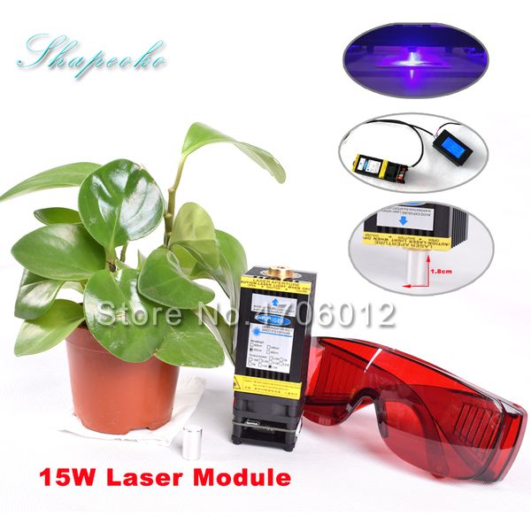 powerful 450nm 15w 15000mw blue laser module diy laser head for cnc engraving machine and cutter with pwm 7
powerful 450nm 15w 15000mw blue laser module diy laser head for cnc engraving machine and cutter with pwm 7