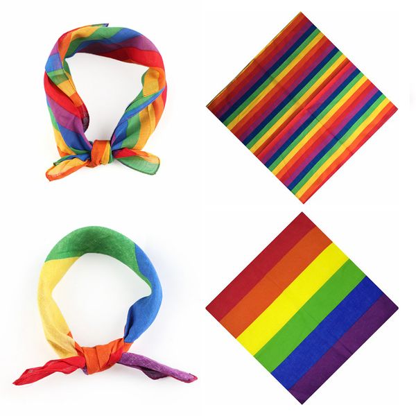 1pc festival rainbow stripe small square scarf seven stripes 55x55cm cotton headwrap lovely wristband neck tie scarf, Blue;gray
1pc festival rainbow stripe small square scarf seven stripes 55x55cm cotton headwrap lovely wristband neck tie scarf, Blue;gray