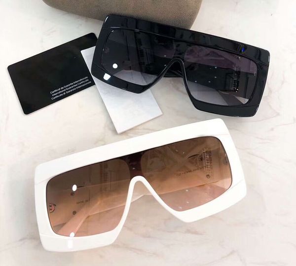 4123 oversize rectangle sunglasses black grey gradient sun glasses designer sunglasses shades new with case, White;black
4123 oversize rectangle sunglasses black grey gradient sun glasses designer sunglasses shades new with case, White;black