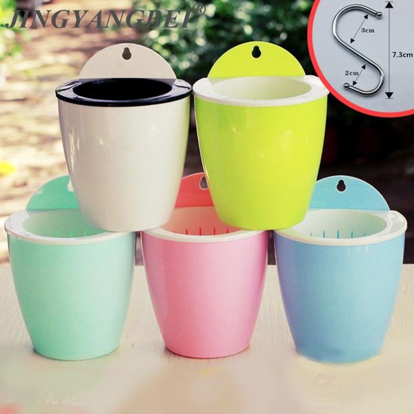 fashion pp resin wall hanging lazy flower pot holder balcony creative garden gardening plant planter home decor with hook
fashion pp resin wall hanging lazy flower pot holder balcony creative garden gardening plant planter home decor with hook