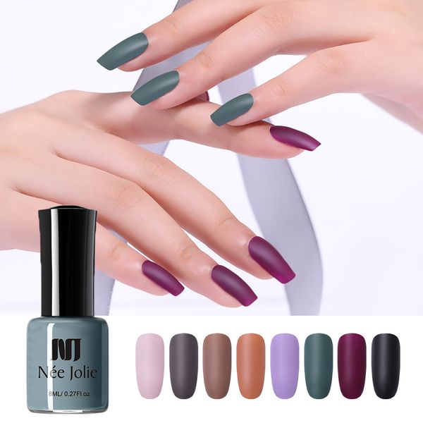 nee jolie 8ml matting nail polish new bottle black purple pure colors nail art varnish for art design 12 colors availabe
nee jolie 8ml matting nail polish new bottle black purple pure colors nail art varnish for art design 12 colors availabe