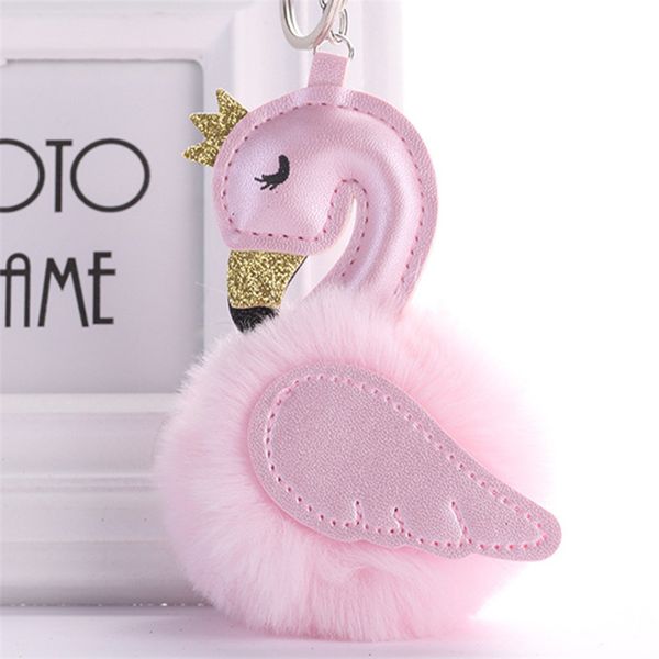 cute flamingo hair ball pendant keychain for women girls fashion bird animal charms key ring jewelry gifts, Silver
cute flamingo hair ball pendant keychain for women girls fashion bird animal charms key ring jewelry gifts, Silver