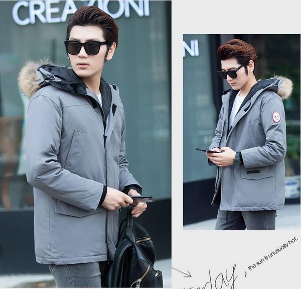 2019 canadian wind down jacket mens down jacket new long version coat thick winter jacket fashion hooded warm clothing size s-2xly7, Black
2019 canadian wind down jacket mens down jacket new long version coat thick winter jacket fashion hooded warm clothing size s-2xly7, Black