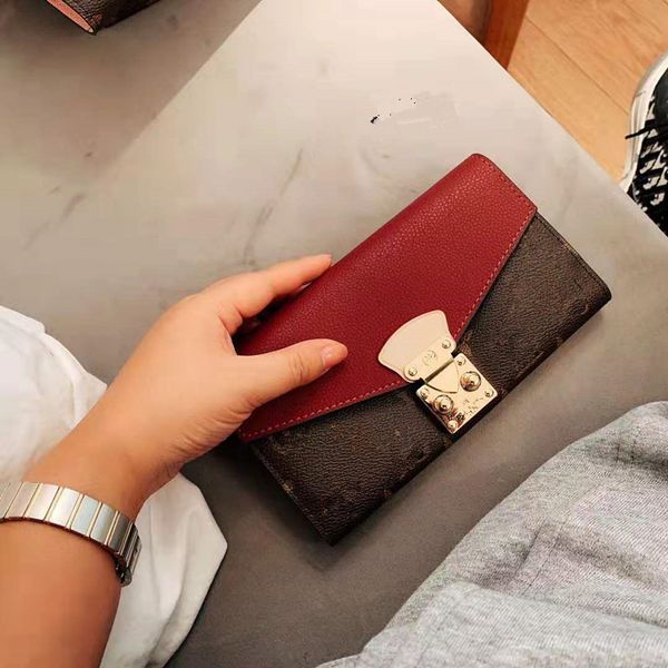 new han edition wallet restoring ancient ways female long printing color joker lock phone bump card baochao for women luxury wallet, Red;black
new han edition wallet restoring ancient ways female long printing color joker lock phone bump card baochao for women luxury wallet, Red;black
