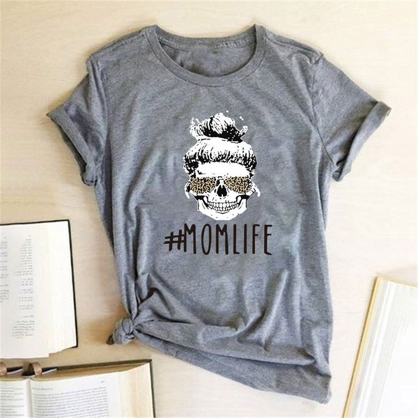 momlife print women t-shirt leopard glasses summer woman t-shirt funny harajuku graphic tee skull shirt ladies mothers day top, White
momlife print women t-shirt leopard glasses summer woman t-shirt funny harajuku graphic tee skull shirt ladies mothers day top, White