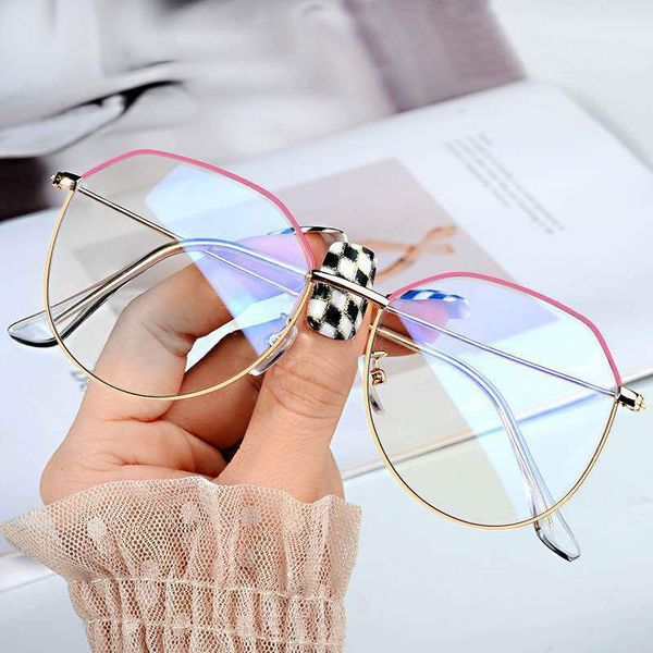 new fashion eyeglasses for women fake glasses alloy spectacles glasses frame retro myopia girls eye, Black
new fashion eyeglasses for women fake glasses alloy spectacles glasses frame retro myopia girls eye, Black