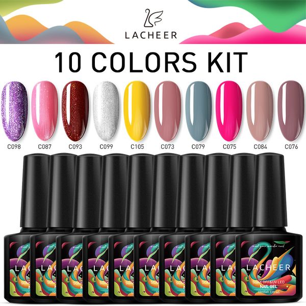 lacheer coffee color series uv gel polish soak off led nail gel varnish kits semi permanent glitter nail enamel manicure set, Red;pink
lacheer coffee color series uv gel polish soak off led nail gel varnish kits semi permanent glitter nail enamel manicure set, Red;pink