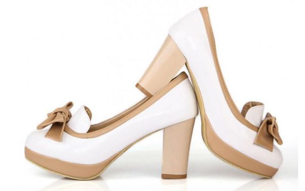 2019 women's shoes in spring and autumn with new style high heel coarse heel round head waterproof table bowknot@2113, Black
2019 women's shoes in spring and autumn with new style high heel coarse heel round head waterproof table bowknot@2113, Black
