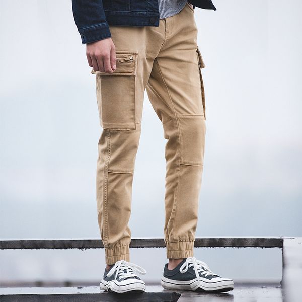 2020 новый slim fit саржевый грузовой бегун брюки стрейч мульти карман синий хаки зеленый, Black
2020 новый slim fit саржевый грузовой бегун брюки стрейч мульти карман синий хаки зеленый, Black
