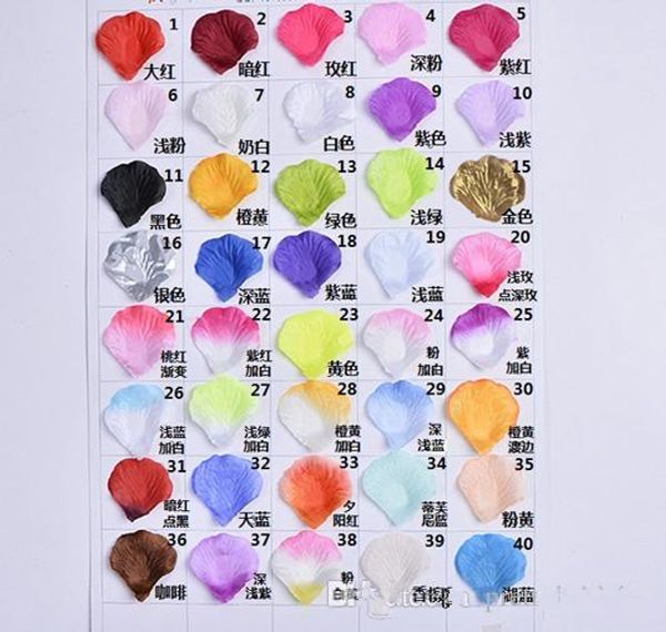 wholesale 1000pcs/lot artificial silk rose petals wedding party decorations wedding events accessories suppliers 40 color
wholesale 1000pcs/lot artificial silk rose petals wedding party decorations wedding events accessories suppliers 40 color